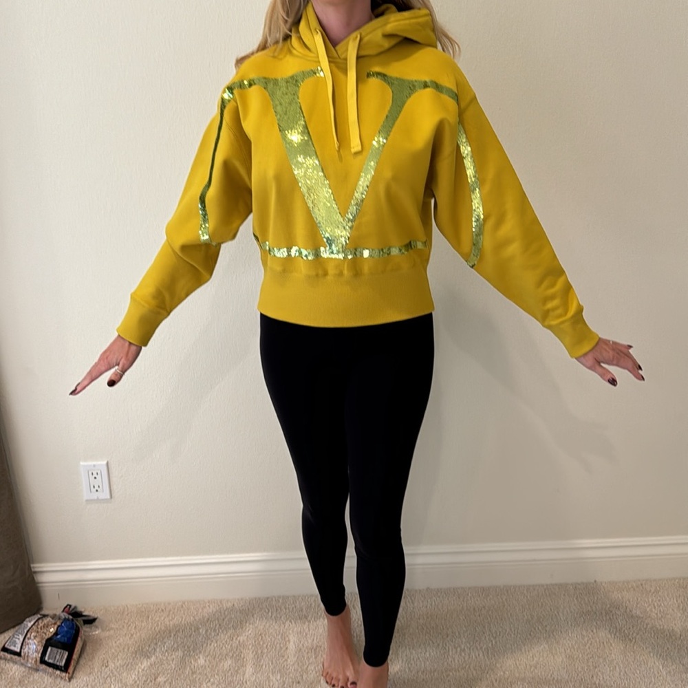 Valentino sparkle sweatshirt AUTHENTIC!
